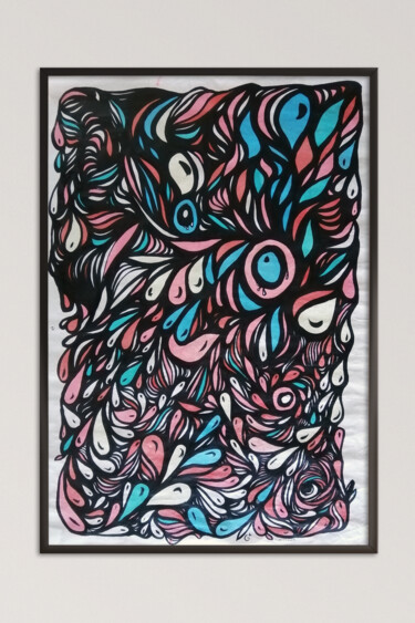 Drawing titled "CEZAROZA" by G+, Original Artwork