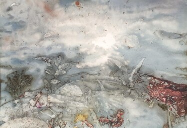 Dessin intitulée "Atmosphère 021" par Sarrayan, Œuvre d'art originale, Papier