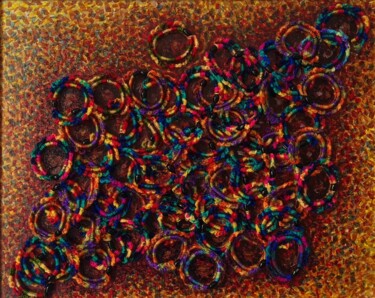 Textile Art titled "sans titre " by Mingming, Original Artwork, Textile fiber