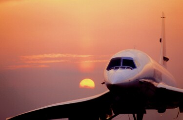 Photography titled "Concorde 01" by Philippe Houzé, Original Artwork, Paper