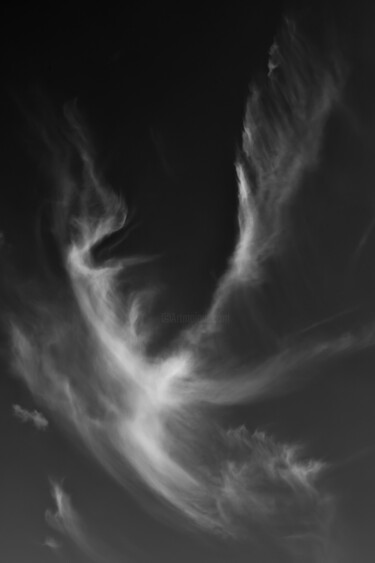 Fotografie getiteld "Cirrus 05" door Philippe Houzé, Origineel Kunstwerk, Papier