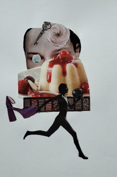 Collages intitolato "RESISTER" da Lielie Sellier, Opera d'arte originale, Collages