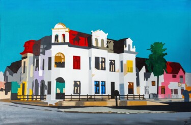 Painting titled "Swakpo" by Jean Philoctete, Original Artwork, Acrylic