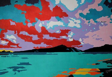 Pintura titulada "Tahaa" por Jean Philoctete, Obra de arte original, Acrílico