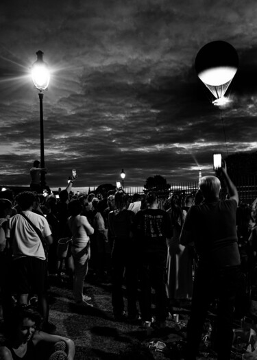 "Lanterne Olympique" başlıklı Fotoğraf Théo Antonin tarafından, Orijinal sanat, Dijital baskı