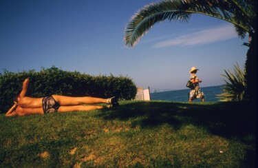Fotografia intitolato "Gymnastique 2, Nice" da Jean Robert Franco, Opera d'arte originale, Stampa a pellicola