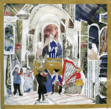 Collages titled "Concert à Venise, C…" by Marc Raynaud, Original Artwork, Collages