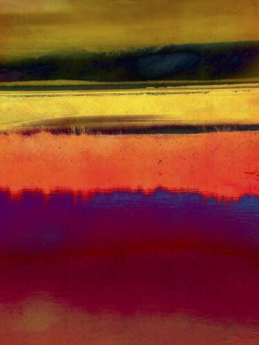 Фотография под названием "ABSTRACTION # 11" - Dominique Cahier, Подлинное произведение искусства, Бумага