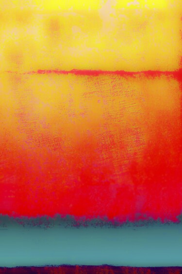 Fotografia zatytułowany „ABSTRACTION # 6” autorstwa Dominique Cahier, Oryginalna praca, Papier