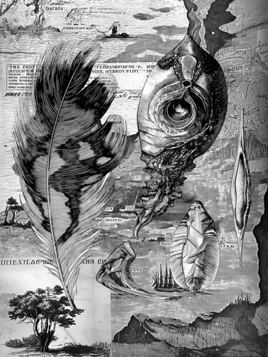 Gravures & estampes intitulée "Mimèsis, Vol. 3 , N…" par Balthazar Convert, Œuvre d'art originale, Gravure