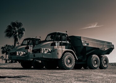 제목이 "Sandtruck "인 사진 Théo Antonin로, 원작, 종이