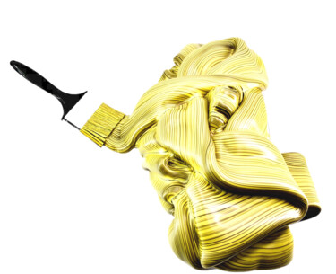 Sculpture titled "Mirage" by Audrey Steiner, Original Artwork, Plastic