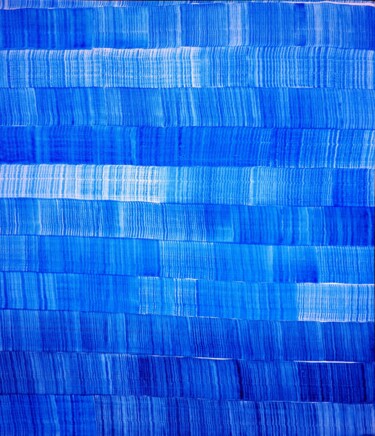 绘画 标题为“Poems from blue eye…” 由Jiratchaya Pripwai, 原创艺术品, 丙烯
