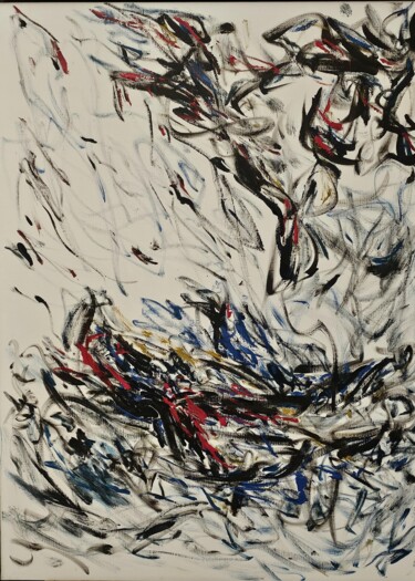 Peinture intitulée "Souffle" par Monica Dehaeze , Œuvre d'art originale, Acrylique
