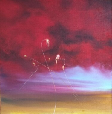 Pittura intitolato "Final Trilogy part…" da Christophe Avella Bagur, Opera d'arte originale, Olio