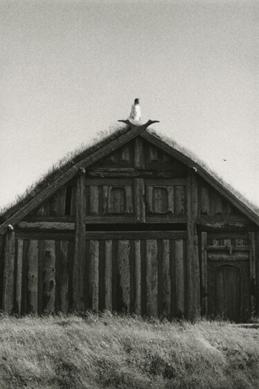 Photography titled "Sur le faîte, "Trés…" by Estelle Lagarde, Original Artwork, Analog photography