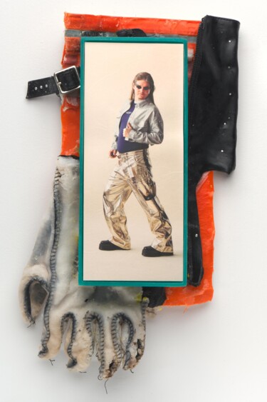 Textile Art titled "Sun, Get the_Look!" by Romain Mader, Original Artwork, Digital Print