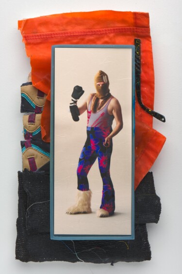 Textile Art titled "Fri, Get the Look!" by Romain Mader, Original Artwork, Digital Print