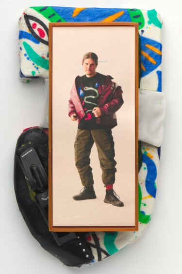Textile Art titled "Wed, Get the Look!" by Romain Mader, Original Artwork, Digital Print