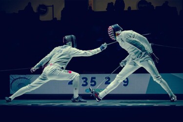 Φωτογραφία με τίτλο "US VS JAPAN" από Théo Antonin, Αυθεντικά έργα τέχνης, Ψηφιακή εκτύπωση