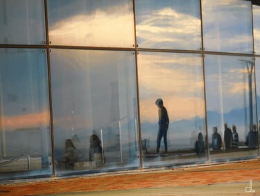 Fotografia intitolato "A YOUNG MAN  " da Christian Lefevre, Opera d'arte originale, Alluminio