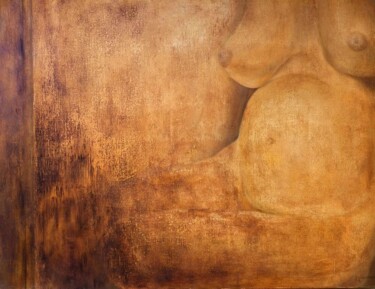 Peinture intitulée "Avenir" par Jany Giacomelli , Œuvre d'art originale, Huile