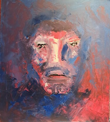Peinture intitulée "Trogne" par Jean Marc Bramy, Œuvre d'art originale, Acrylique