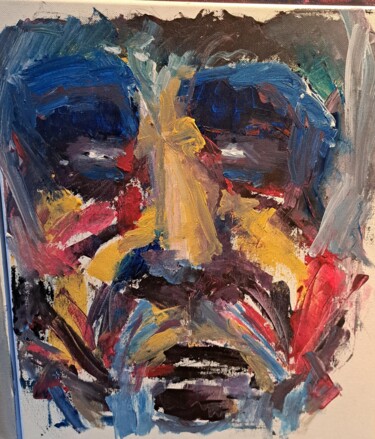 Peinture intitulée "Trogne N°2" par Jean Marc Bramy, Œuvre d'art originale, Acrylique