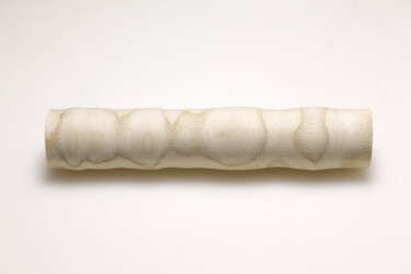 Sculpture titled "Cherrywood" by Amentia Siard Brochard, Original Artwork, Wood