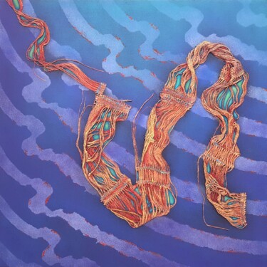Collages getiteld "Danser, tomber, dan…" door Jean-Roch Klethi, Origineel Kunstwerk, Acryl