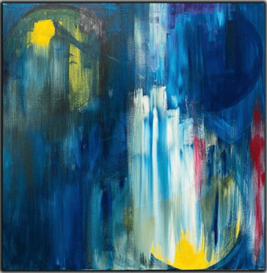 Peinture intitulée "L'OMBRE PROTEGE LE…" par Isabelle Taieb Nicolaï, Œuvre d'art originale, Acrylique