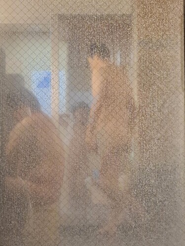 Photography titled "Bain public" by Arno Sebban, Original Artwork, Paper