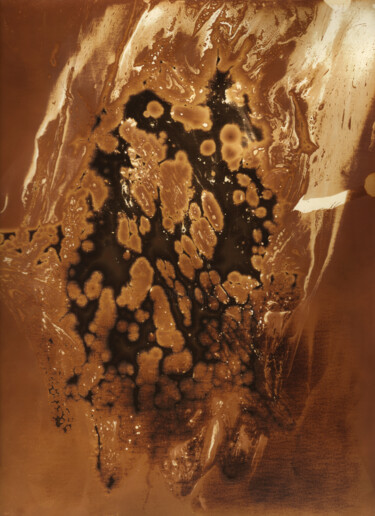 Fotografia intitolato "Chimigramme 24 x 30…" da Fanny Béguély, Opera d'arte originale, fotografia a pellicola