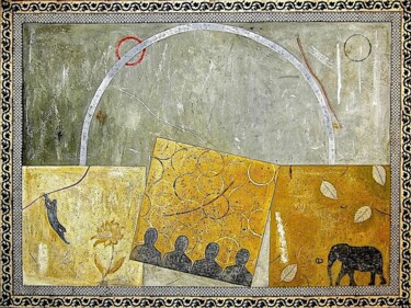 Peinture intitulée "LIBGAR  150 x 200 c…" par G A R T N E R, Œuvre d'art originale, Acrylique