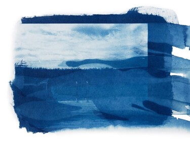 Photography titled "lakeland n3" by Eva-Maria Raab, Original Artwork, Cyanotype