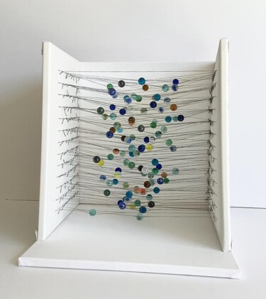 "LIKE THAT 9" başlıklı Tekstil Sanatı Brigitte Nahon tarafından, Orijinal sanat, Plastik