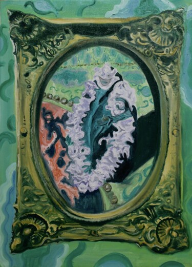 绘画 标题为“Portrait baroque” 由Alice Goudon, 原创艺术品, 布