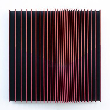 Schilderij getiteld "pn 23 c" door Ueli Gantner, Origineel Kunstwerk, Acryl