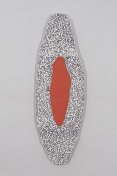 Peinture intitulée "Disparités IV" par Alain Blondel, Œuvre d'art originale, Bois