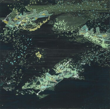Peinture intitulée "Symbiotiks" par Alain Blondel, Œuvre d'art originale, Huile