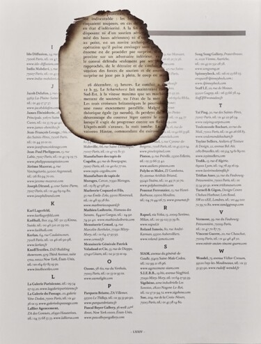 "I, J, K, L ...  (sé…" başlıklı Kolaj Inès P. Kubler tarafından, Orijinal sanat, Kolaj