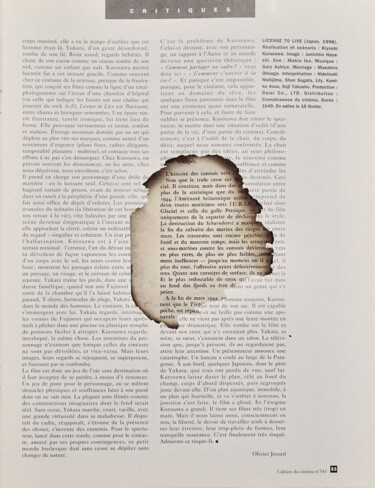 Collages titled "Critiques  (série T…" by Inès P. Kubler, Original Artwork, Collages