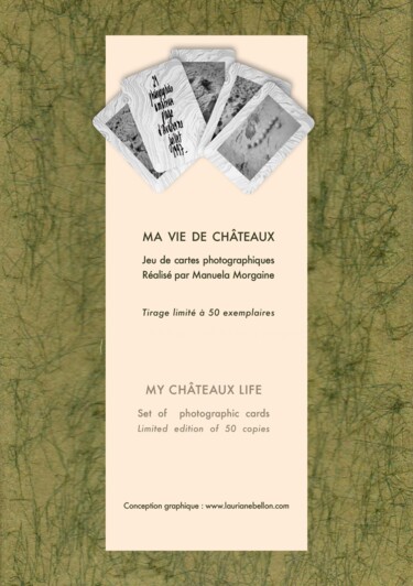 Collages intitolato "MA VIE DE CHÂTEAUX" da Manuela Morgaine, Opera d'arte originale, Cartone