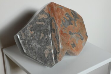 Sculpture intitulée "Mélange, Marbre de…" par Jean-Pierre Milesi, Œuvre d'art originale, Pierre