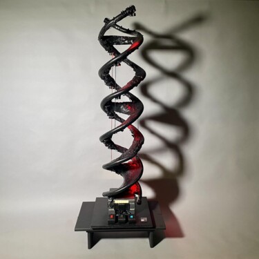 Escultura intitulada "CADUCEUS " por Philippe Fares, Obras de arte originais, Cimento