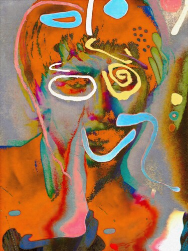 Digital Arts titled "TRAITS D’HUMEUR" by Hfb, Original Artwork, Paper