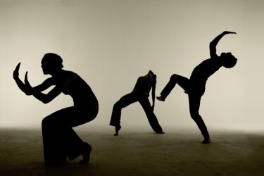 Fotografia intitolato "Danse spatialiste #3" da Laurent Paillier, Opera d'arte originale, Stampa digitale