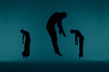 Fotografia intitolato "Danse spatialiste #1" da Laurent Paillier, Opera d'arte originale, Stampa digitale