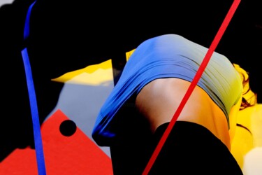 Fotografía titulada "Composition colorée…" por Laurent Paillier, Obra de arte original, Impresión digital