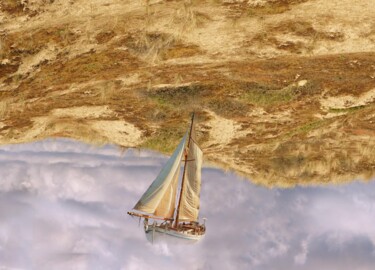 Fotografia intitolato "envers, paysages su…" da Nicolas Lespagnol, Opera d'arte originale, Stampa digitale